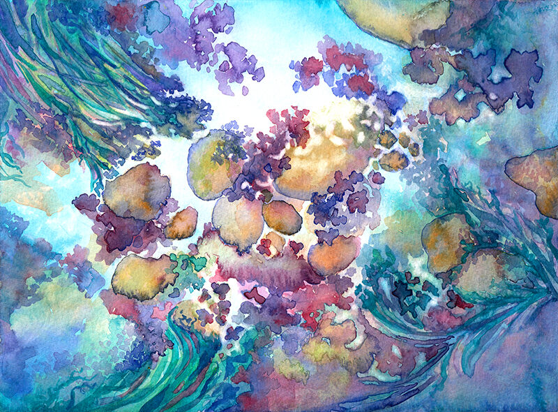Tidepool painting